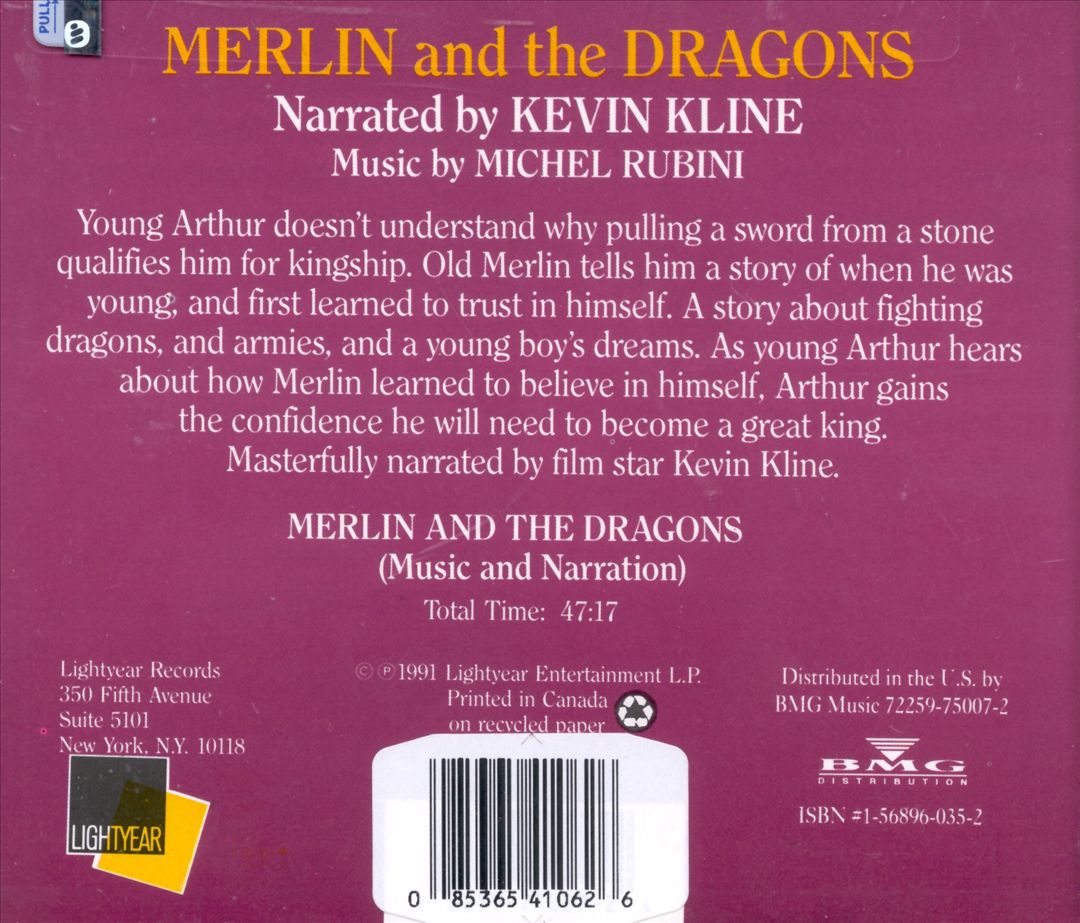 Merlin and the Dragons cover art