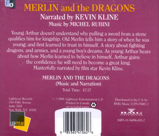 Merlin and the Dragons cover art