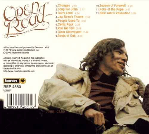 Open Road cover art