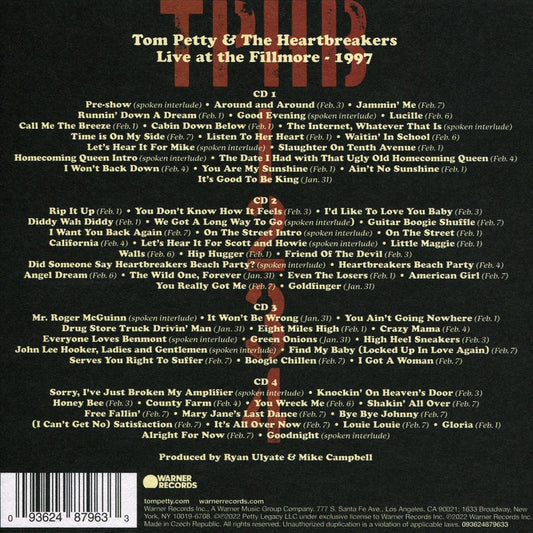 Live at the Fillmore, 1997 cover art