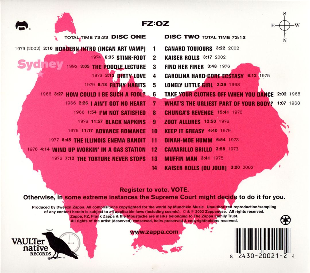 FZ:OZ cover art