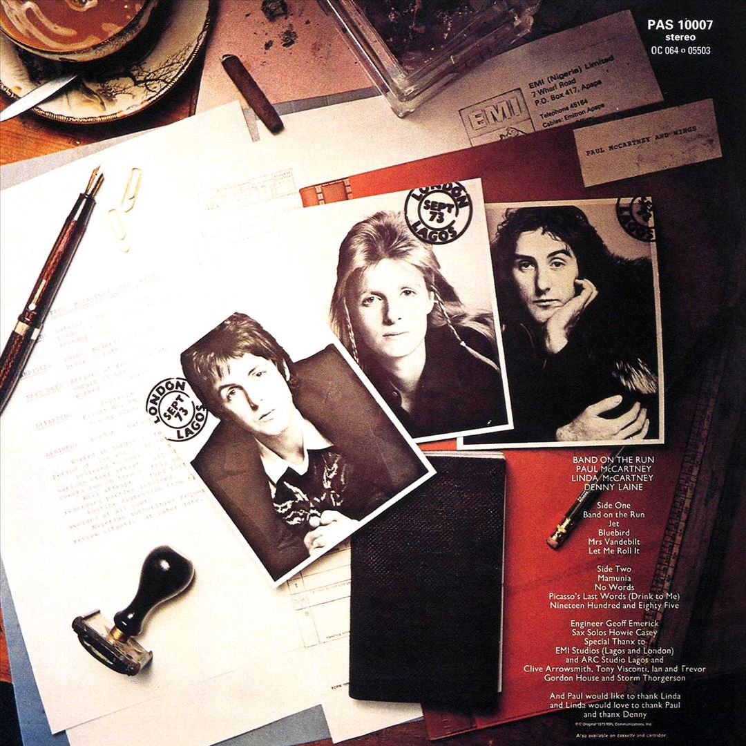 Band On The Run [SHM-CD] cover art