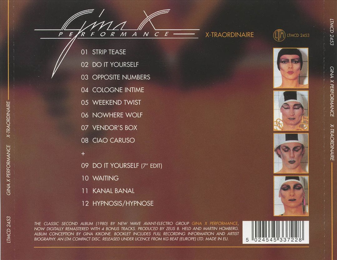X-traordinaire cover art