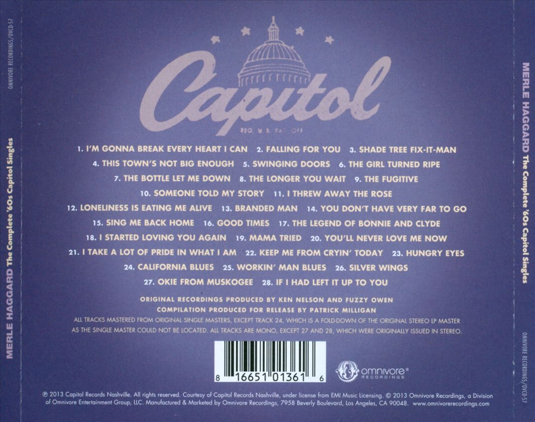 Complete '60s Capitol Singles cover art