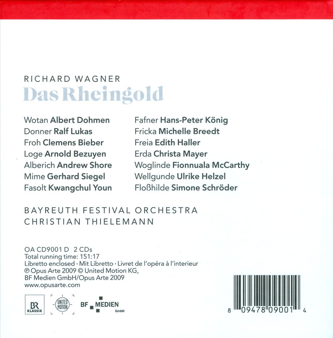 Richard Wagner: Das Rheingold cover art