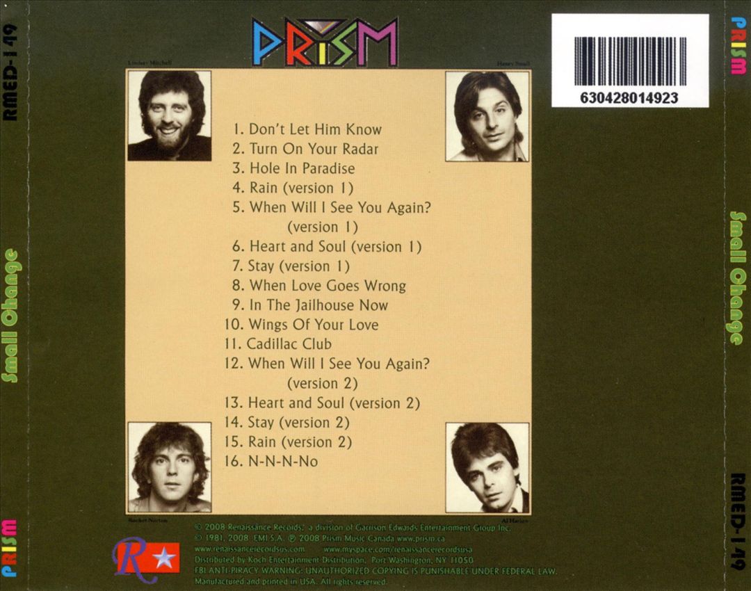 Small Change cover art