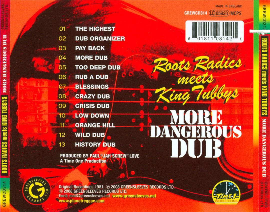 More Dangerous Dub cover art