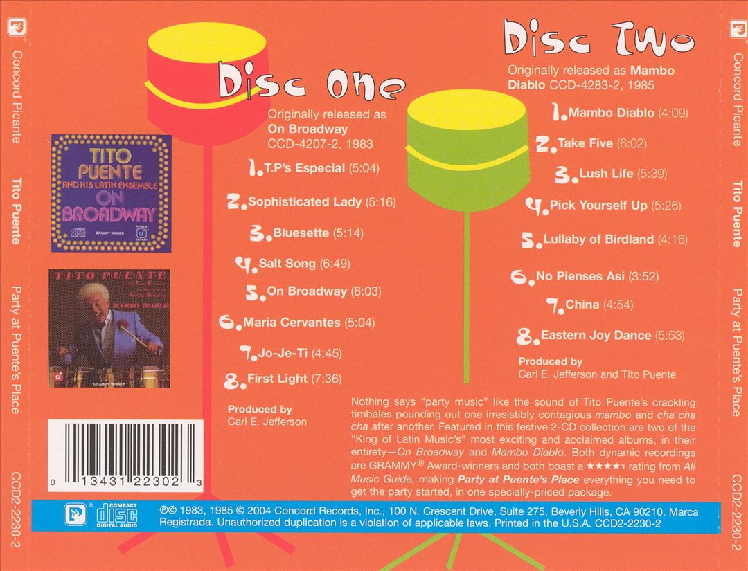 Party at Puente's Place cover art