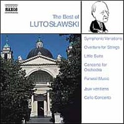 Best of Lutoslawski cover art