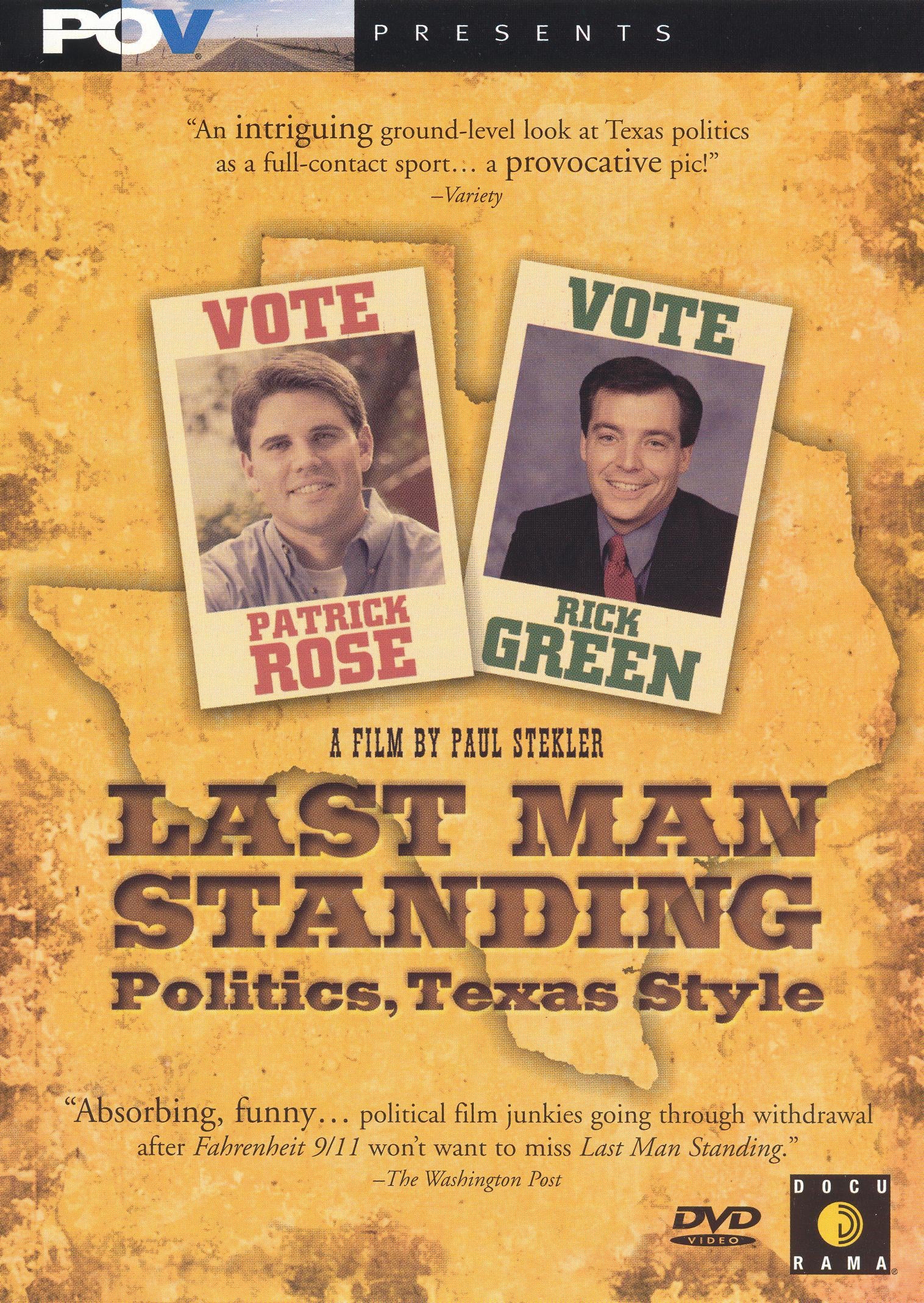 Last Man Standing: Politics, Texas Style cover art