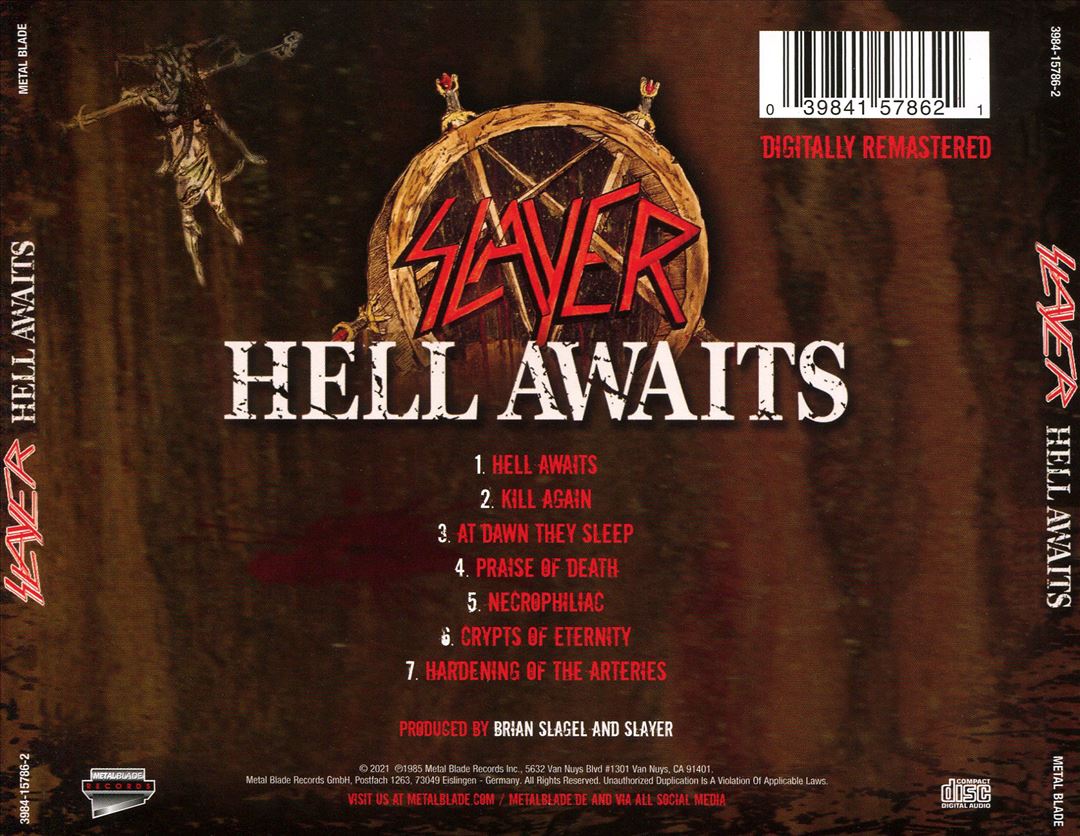 Hell Awaits cover art