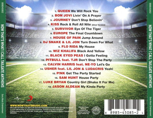 Now That's What I Call Tailgate Anthems cover art