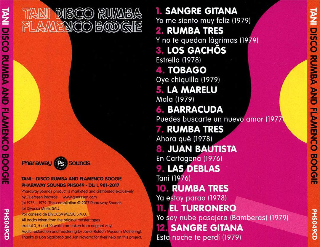 Tani: Disco Rumba & Flamenco Boogie 1976 - 1979 cover art