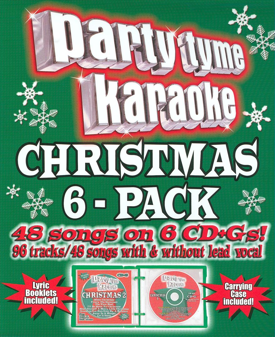 Party Tyme Karaoke: Christmas 6 Pack cover art