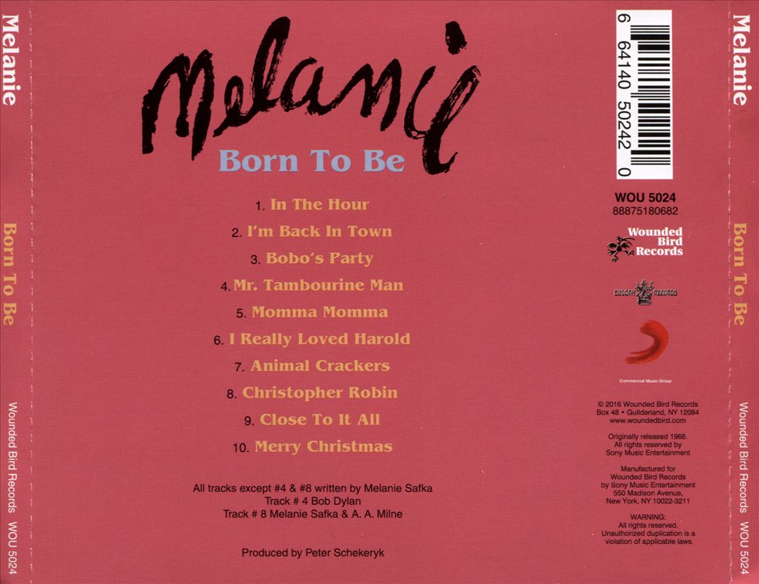 Born To Be cover art