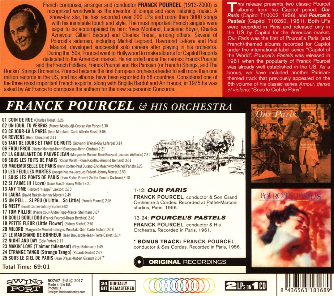 Our Paris/Pourcel's Pastels cover art