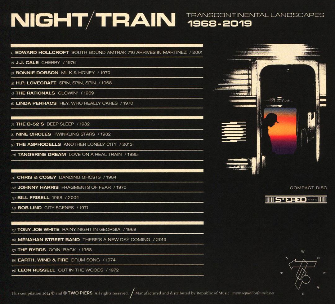Night Train: Transcontinental Landscapes 1968-2019 cover art