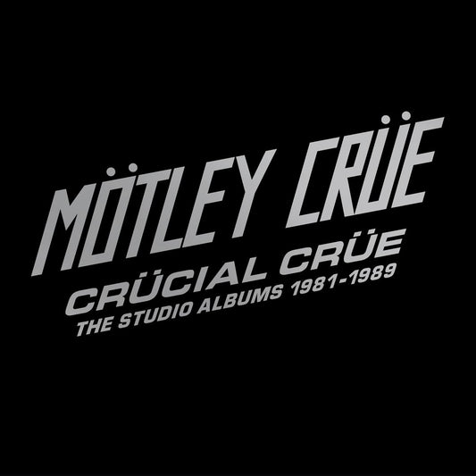 Crücial Crüe: The Studio Albums 1981-1989 cover art
