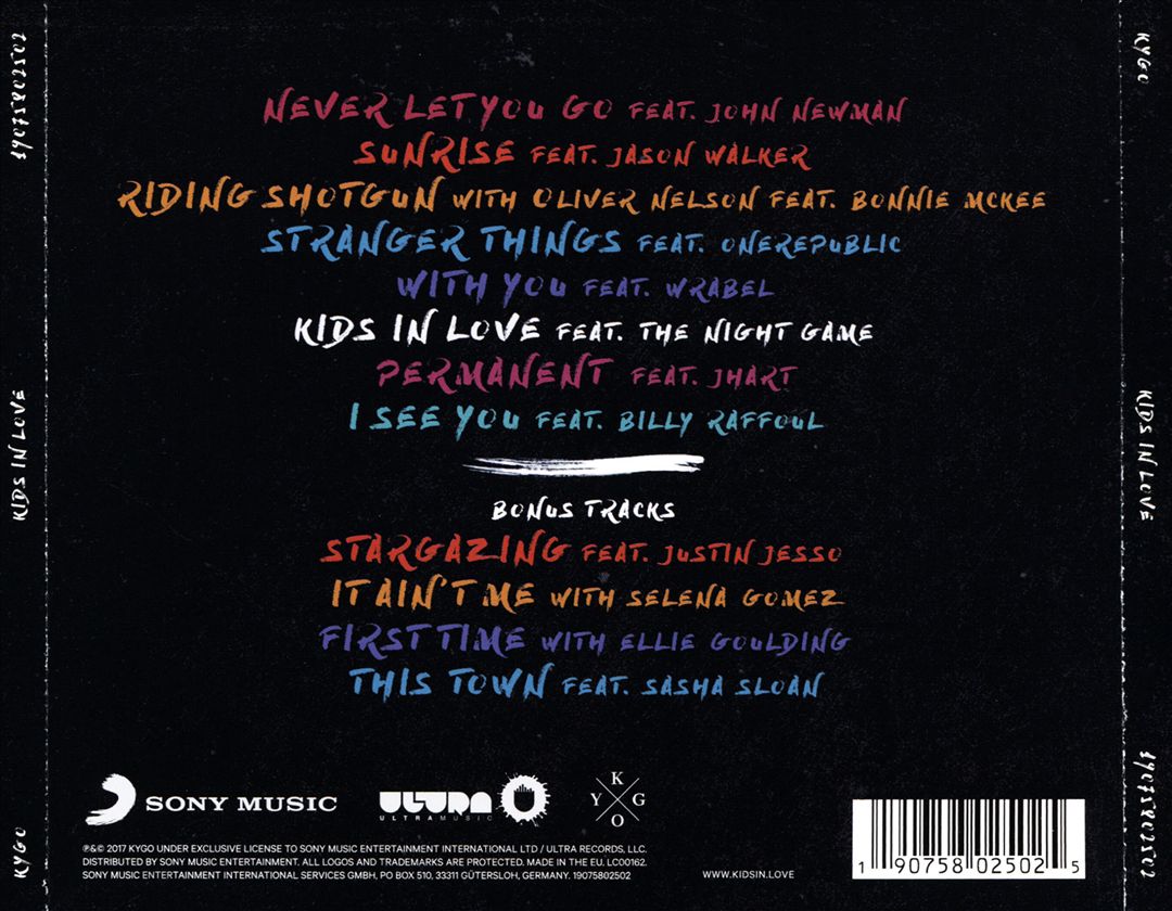 Kids in Love cover art