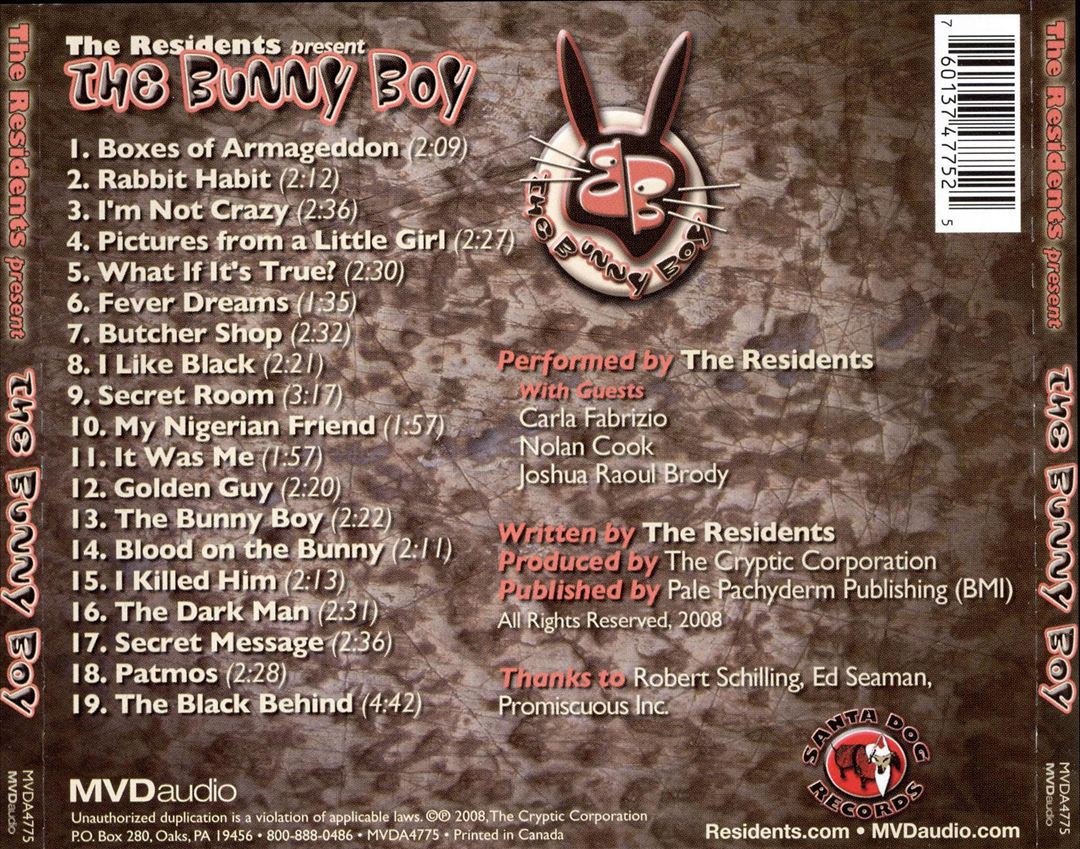Bunny Boy cover art