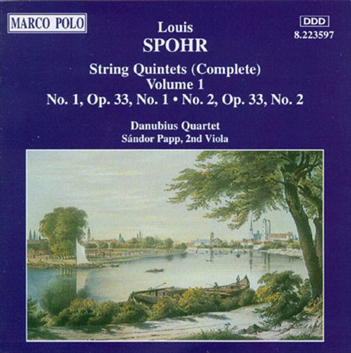 Spohr: String Quintets, Vol.1 cover art