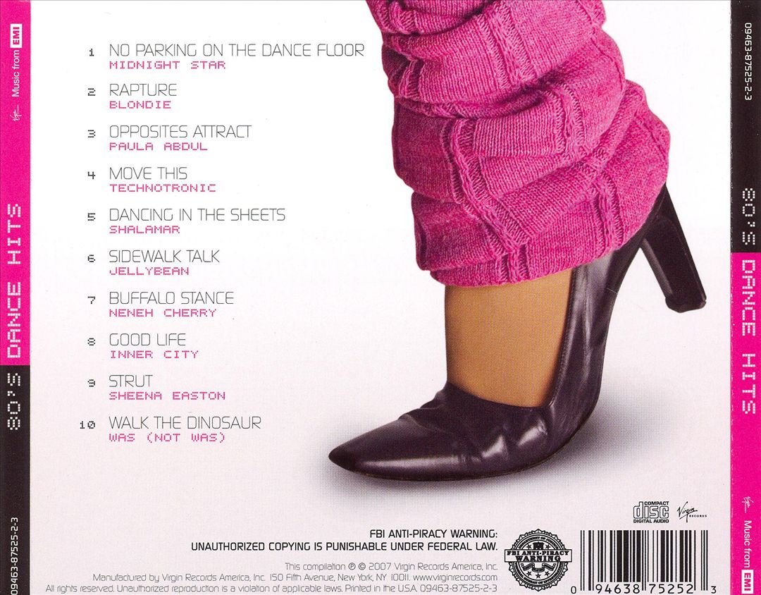 80's Dance Hits [Virgin] cover art