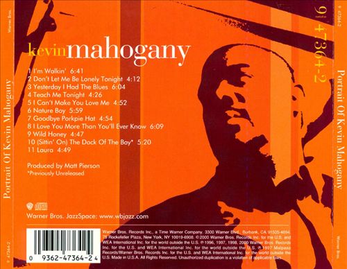 Portrait of Kevin Mahogany cover art