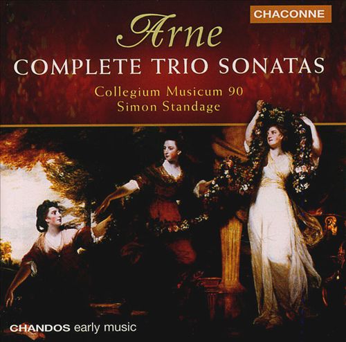 Arne: Complete Trio Sonatas cover art