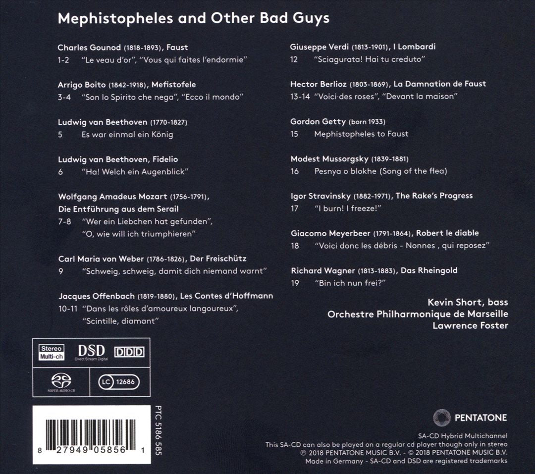 Mephistopheles and Other Bad Guys cover art