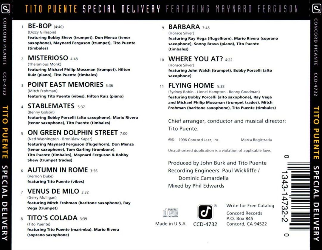 Special Delivery cover art