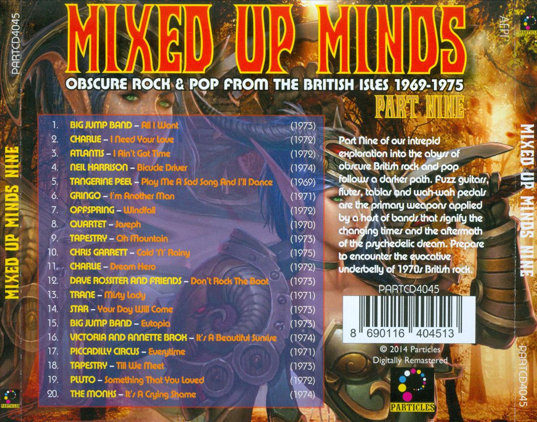 Mixed-Up Minds, Vol. 9: Obscure Rock & Pop From the British Isles 1969-1975 cover art