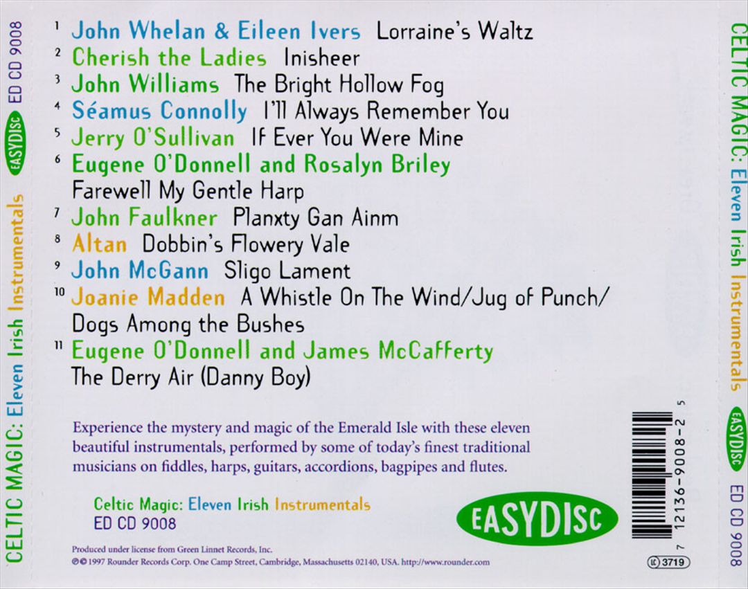 Celtic Magic: 11 Irish Instrumentals cover art