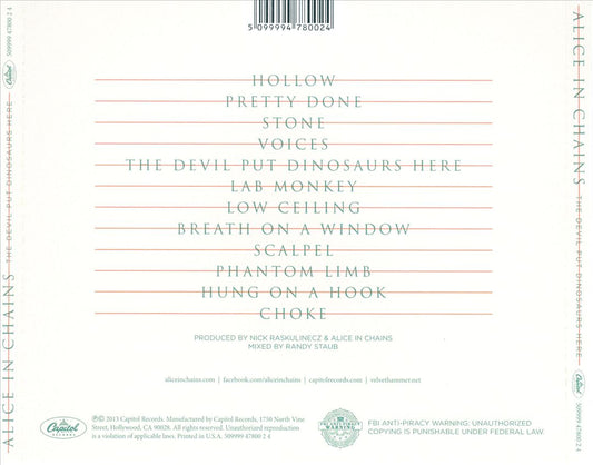 Devil Put Dinosaurs Here cover art