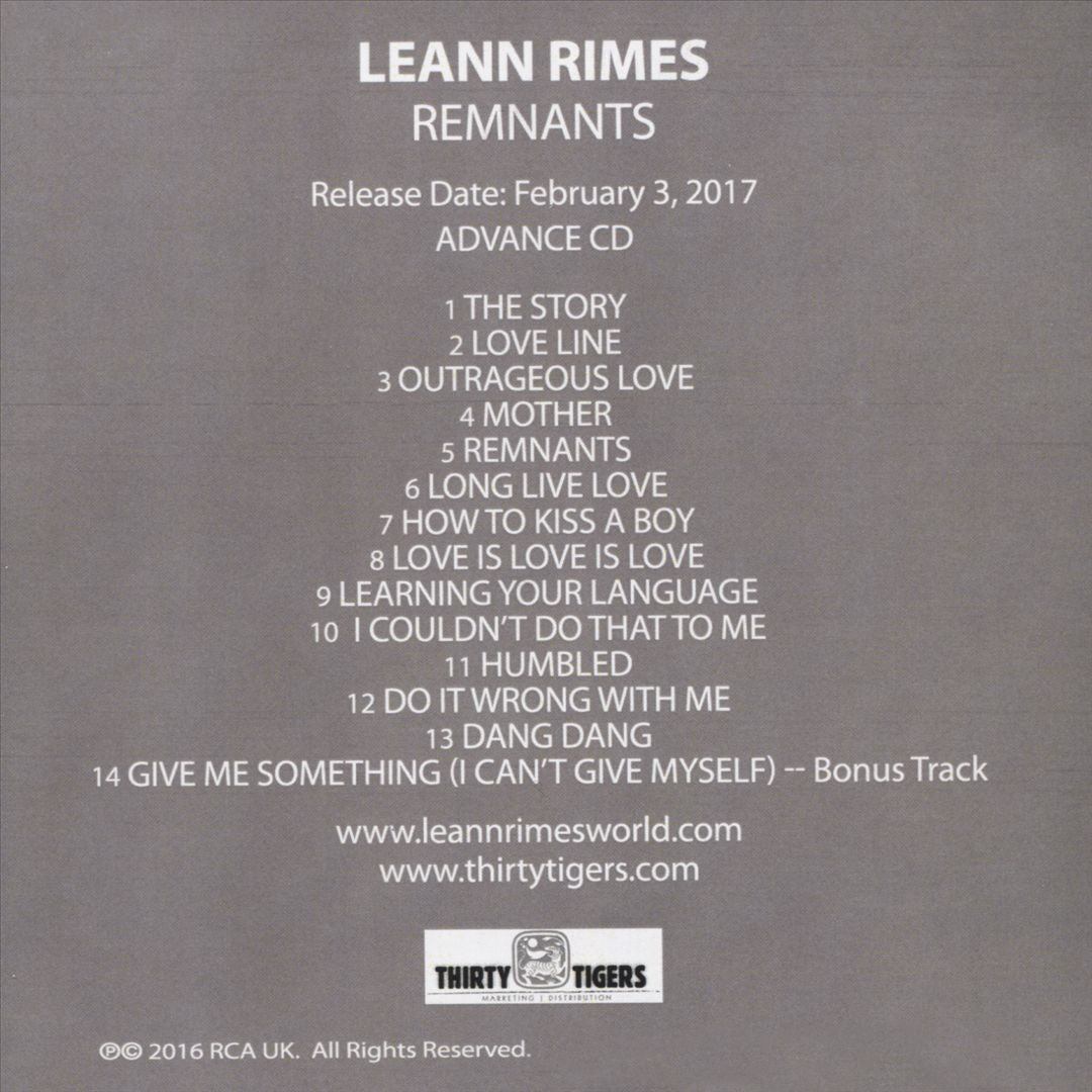 Remnants cover art