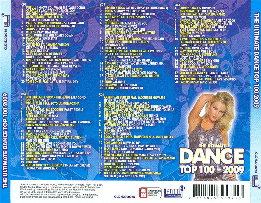 Ultimate Dance Top 100: 2009 cover art