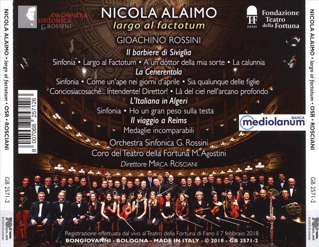 Largo al factotum cover art