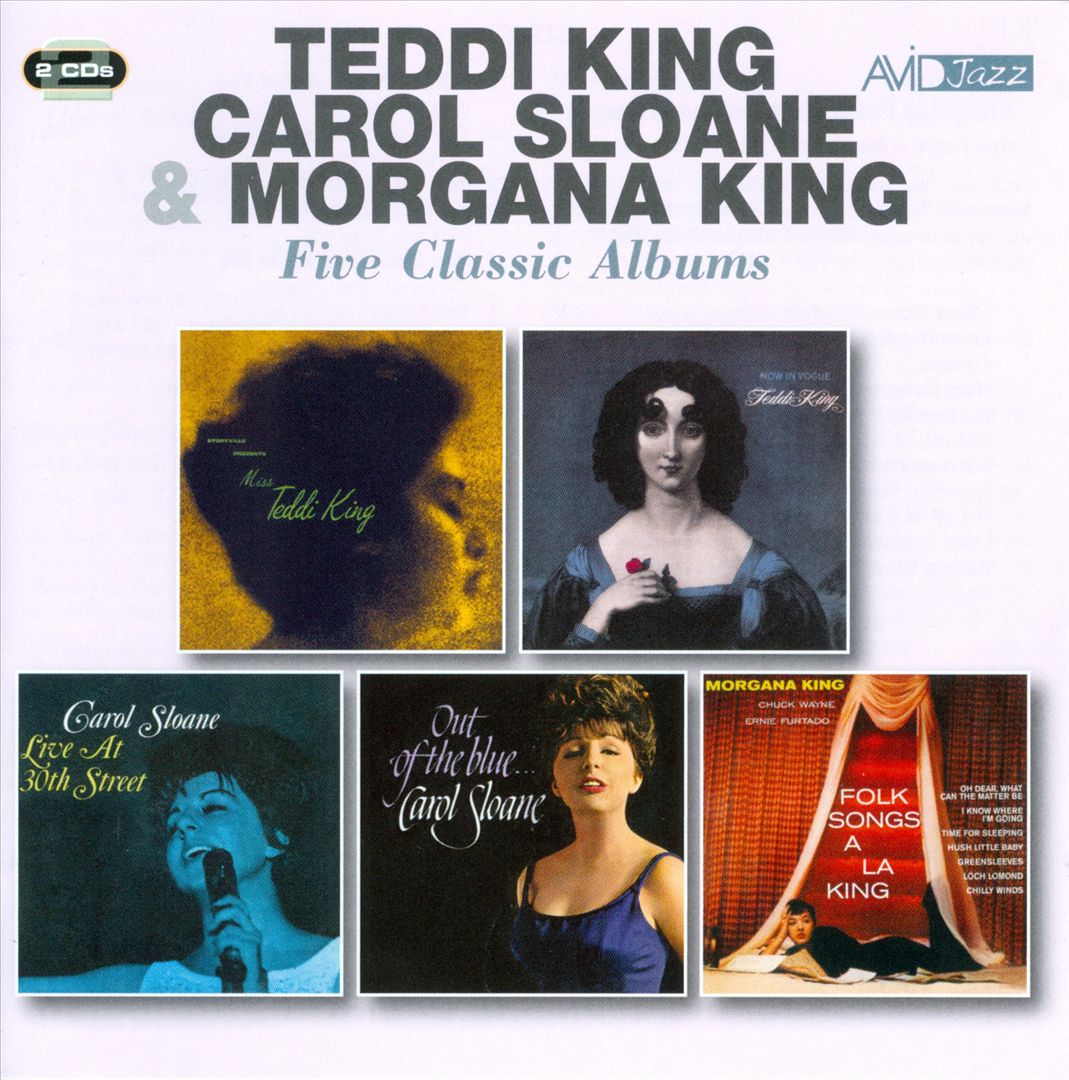 Teddi King, Carol Sloane & Morgana King: Five Classic Albums cover art