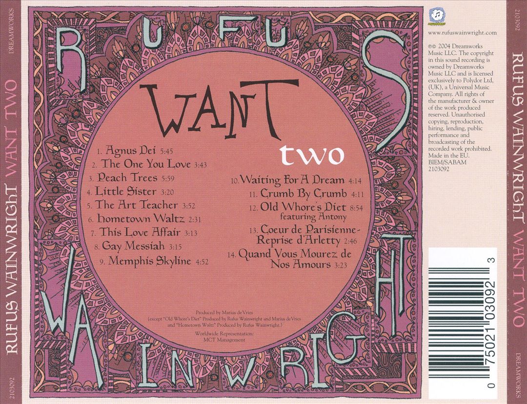 Want Two [Bonus Tracks] cover art