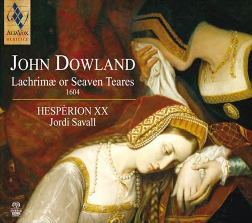 Dowland: Lachrimæ or Seaven Teares, 1604 cover art
