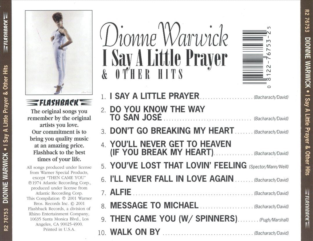 I Say a Little Prayer and Other Hits cover art