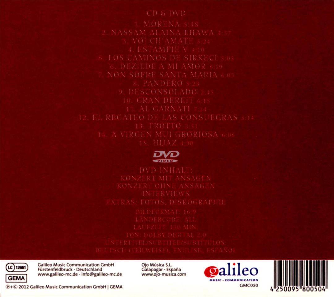 Abuab Al Andalus: Live in München 2011 cover art