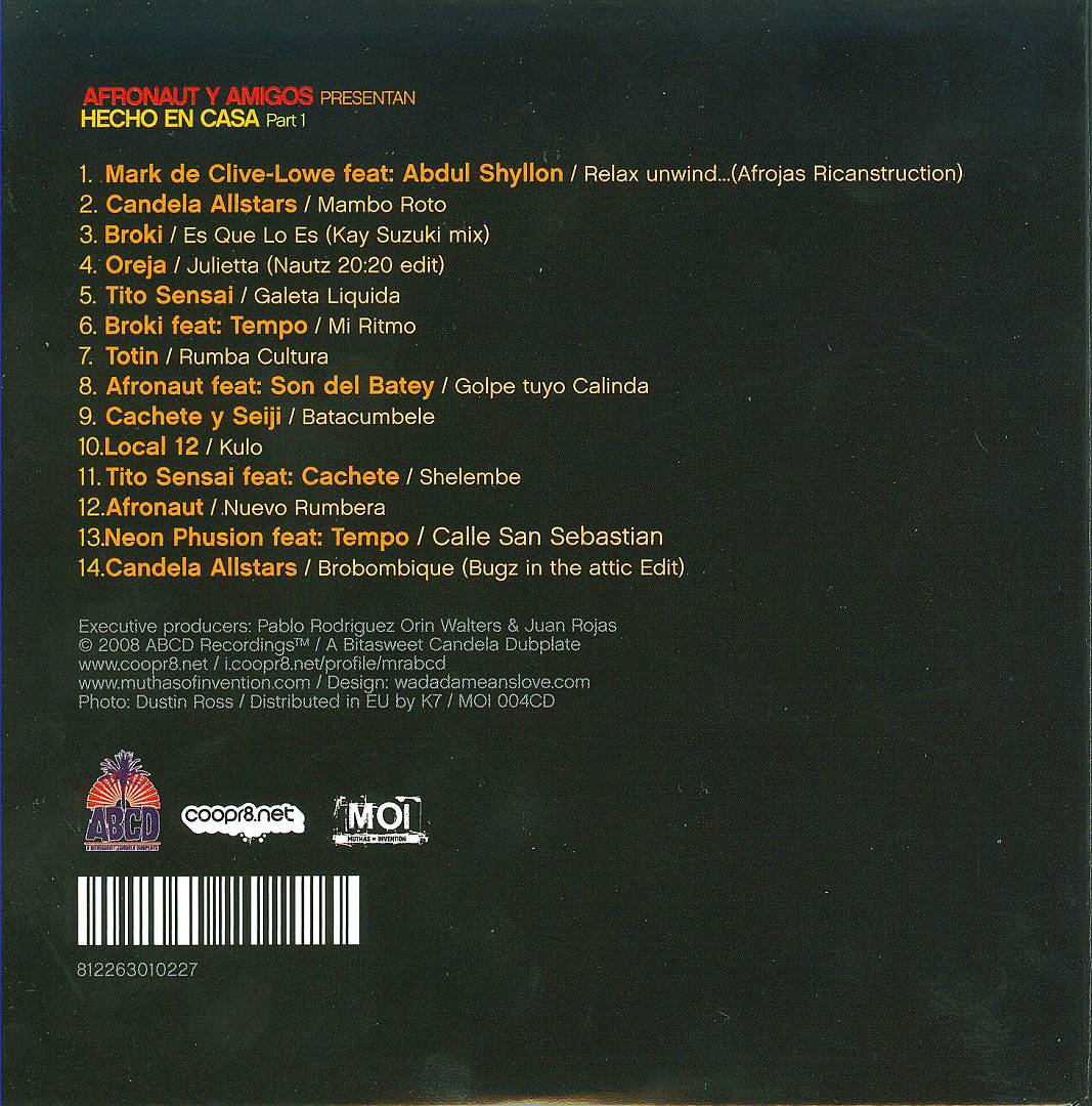 Hecho en Casa, Pt. 1 cover art