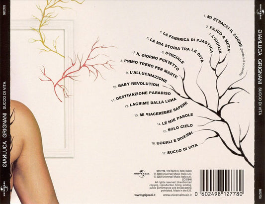 Succo Di Vita: Very Best of Gianluca Grignani cover art
