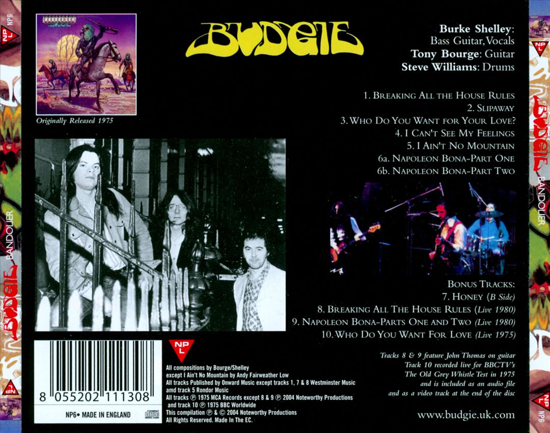 Bandolier [Bonus Tracks] cover art