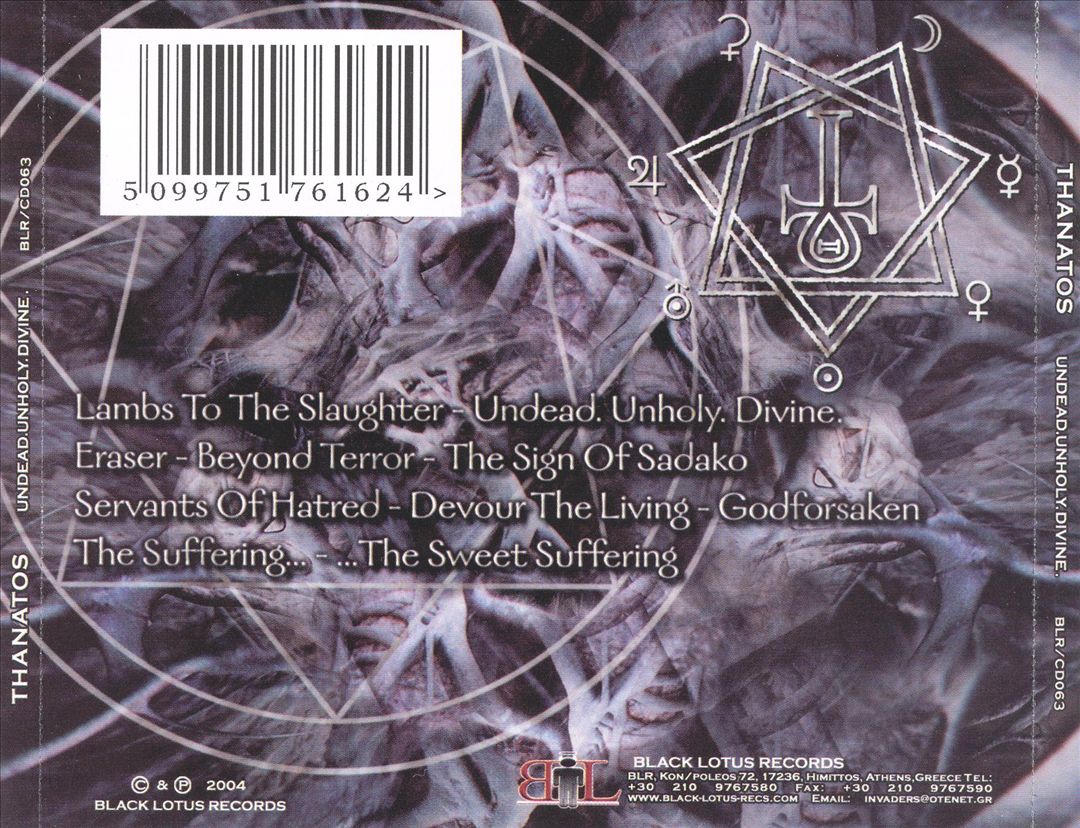 Undead. Unholy. Divine. cover art