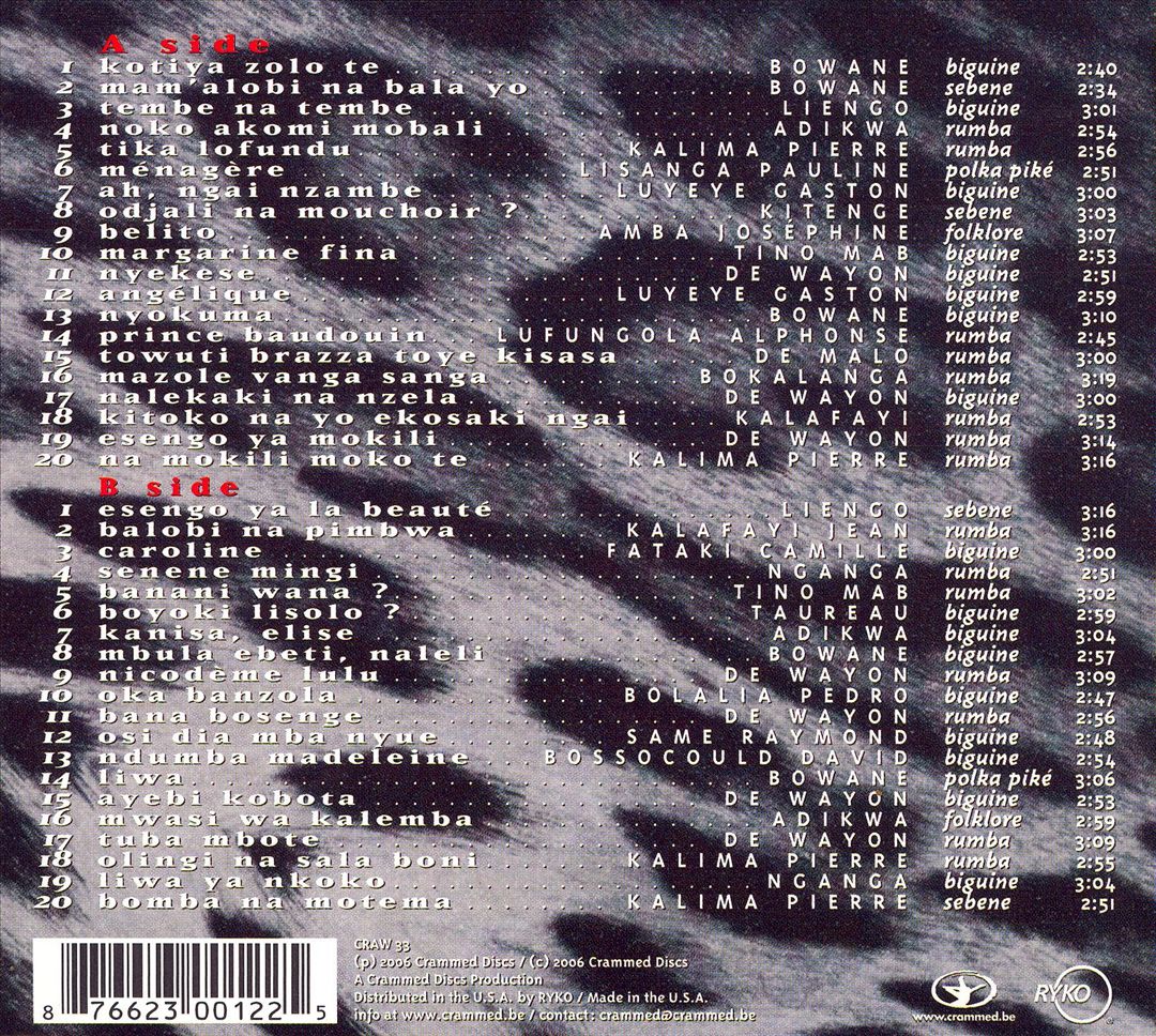 Roots of Rumba Rock: Congo Classics cover art
