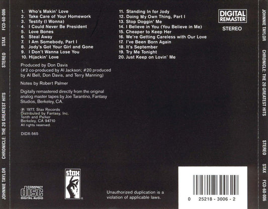 Chronicle: The 20 Greatest Hits cover art