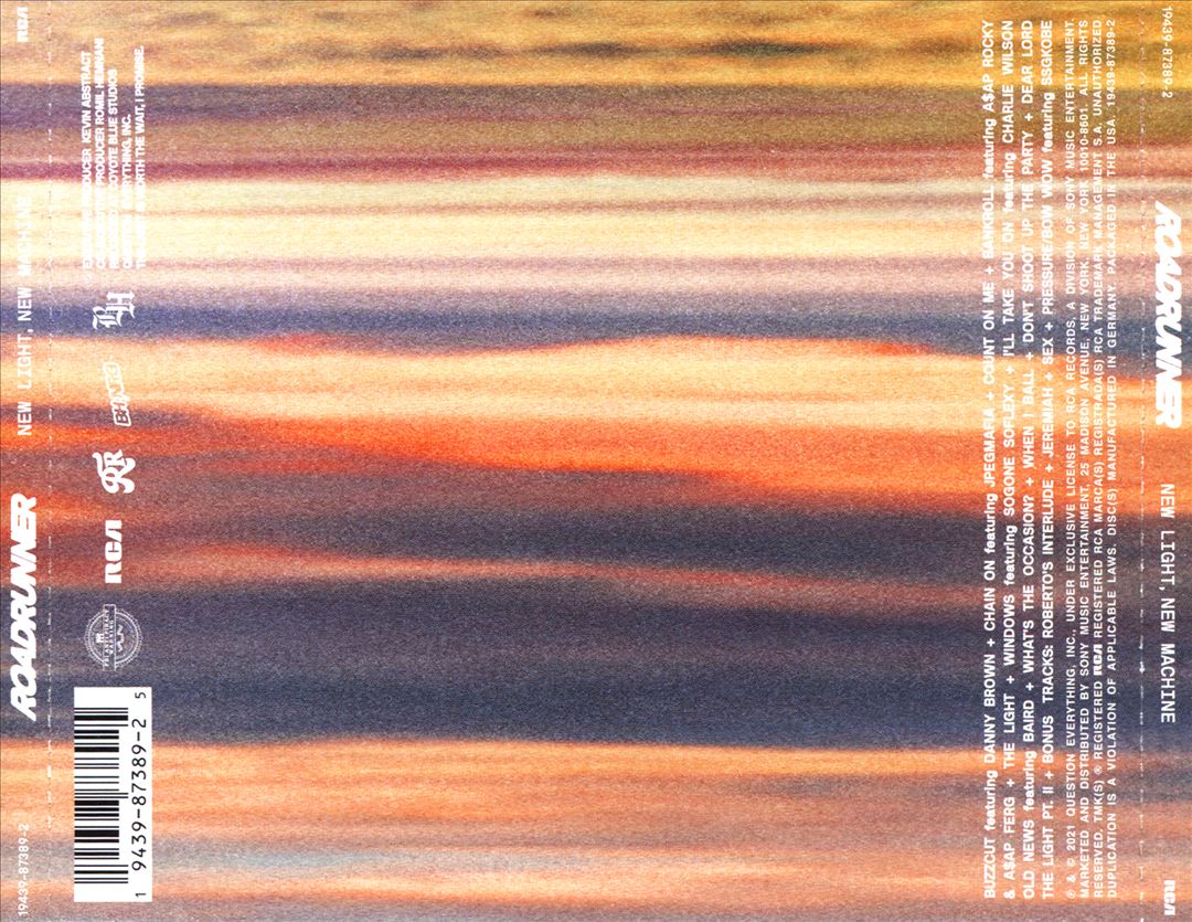 ROADRUNNER: NEW LIGHT, NEW MACHINE cover art