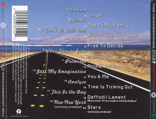 Stars: The Best of 1992-2002 cover art