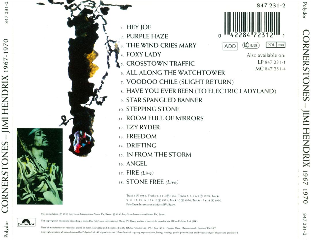 Cornerstones: 1967-1970 cover art